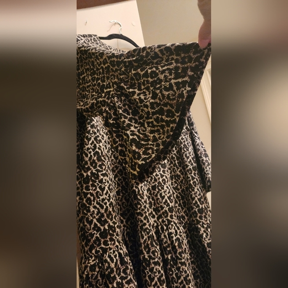 Shannon Passero Devan Leopard Print Dress Size Large - Picture 3 of 4